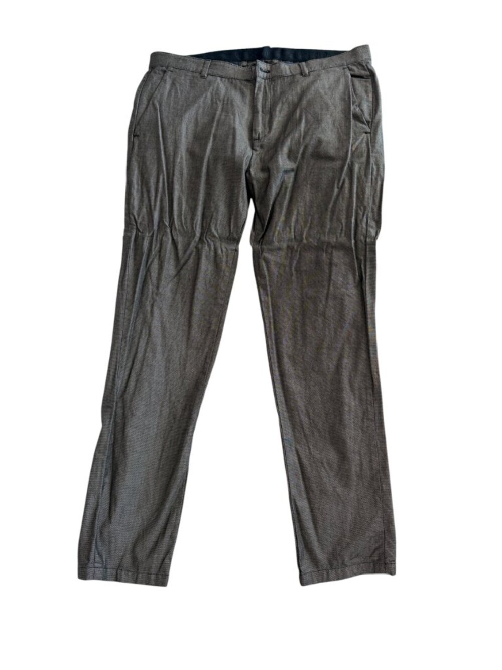 Men's Calvin Klein Dark Bluish-Grey Slim Fit Pants 36 x 32